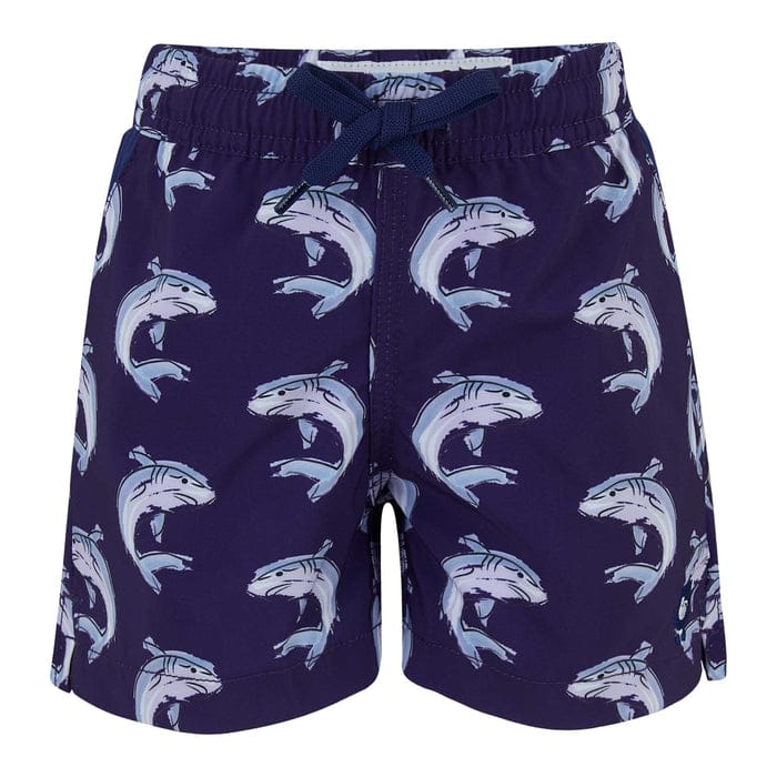 Customer photo review of Sharks - Kid's Swim Shorts