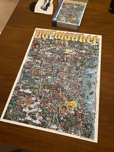 Customer photo review of Milwaukee | 1000 Piece Puzzle