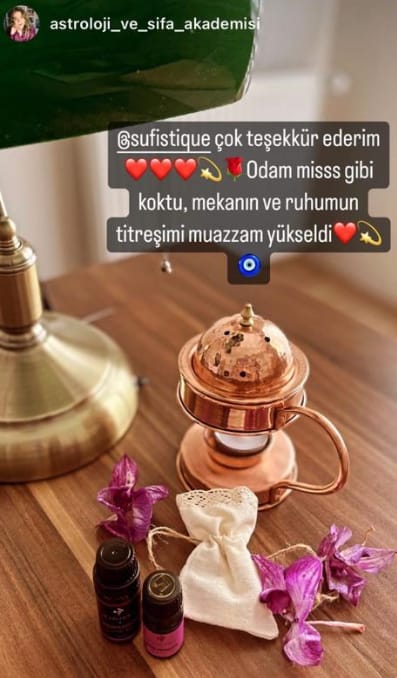 Customer photo review of Regulus Buhurdanlık - Magha VIP