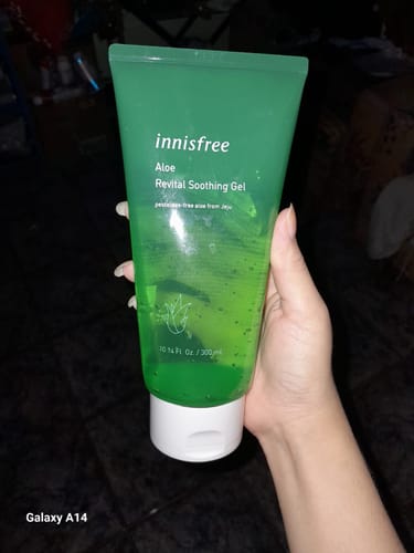 Customer photo review of Aloe Revital Soothing Gel 300ml