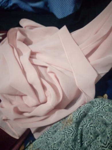 Customer photo review of Georgette Hijab Bundle Of 3
