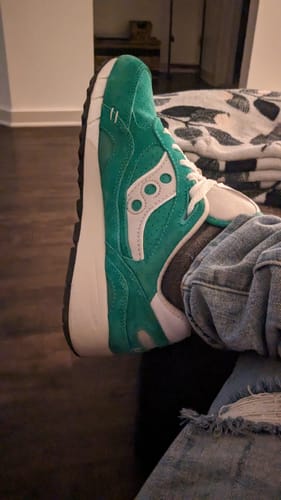 Customer photo review of Saucony Originals Shadow 6000 - Full Suede Pack - Running Shoes