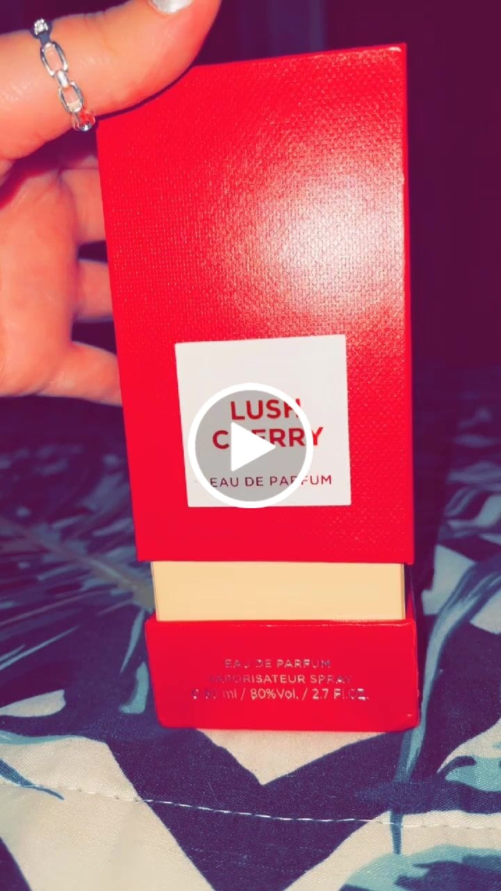 Customer video review of Lush Cherry 80ml EDP