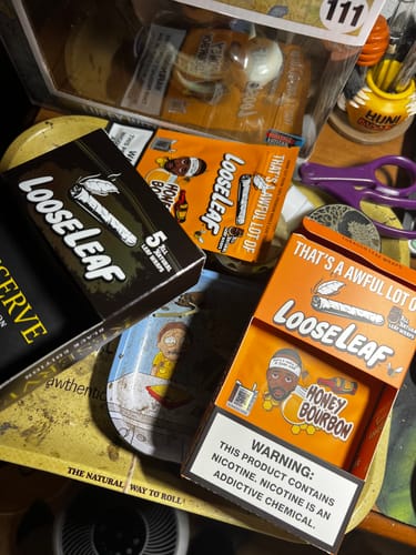 Customer photo review of Desto Dubb Honey Bourbon LooseLeaf Wraps (40 Count)