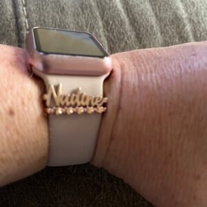 Customer photo review of Apple Watch Band Charms