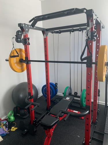 Customer photo review of Major Fitness PLM03 All-In-One Home Gym Power Rack