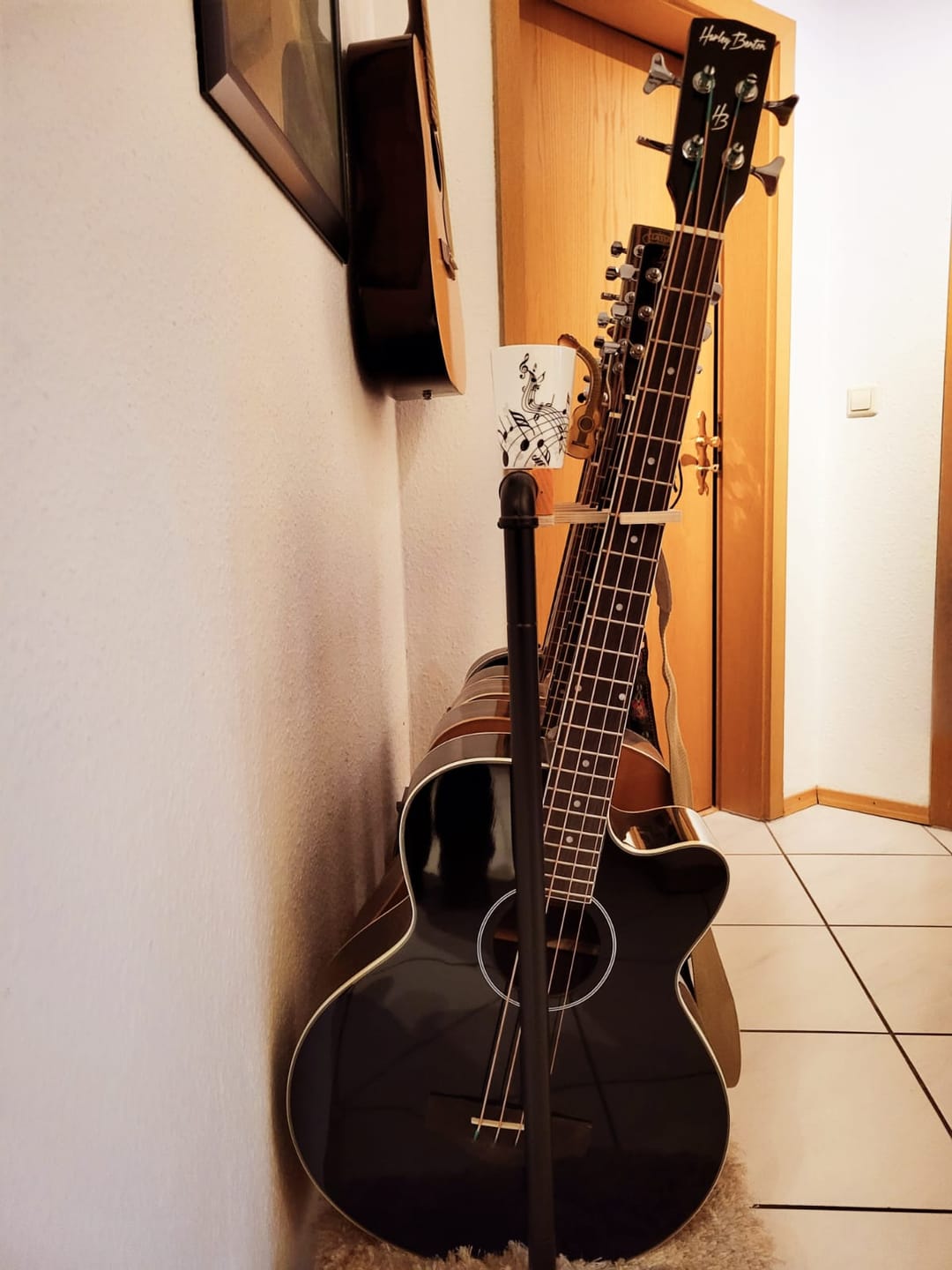 Customer photo review of Originelle Tasse – Gitarre
