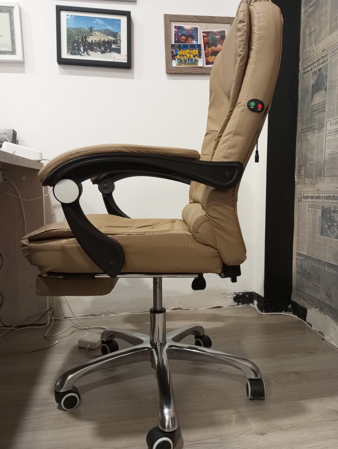 Customer photo review of Sedia Poltrona Massaggiante