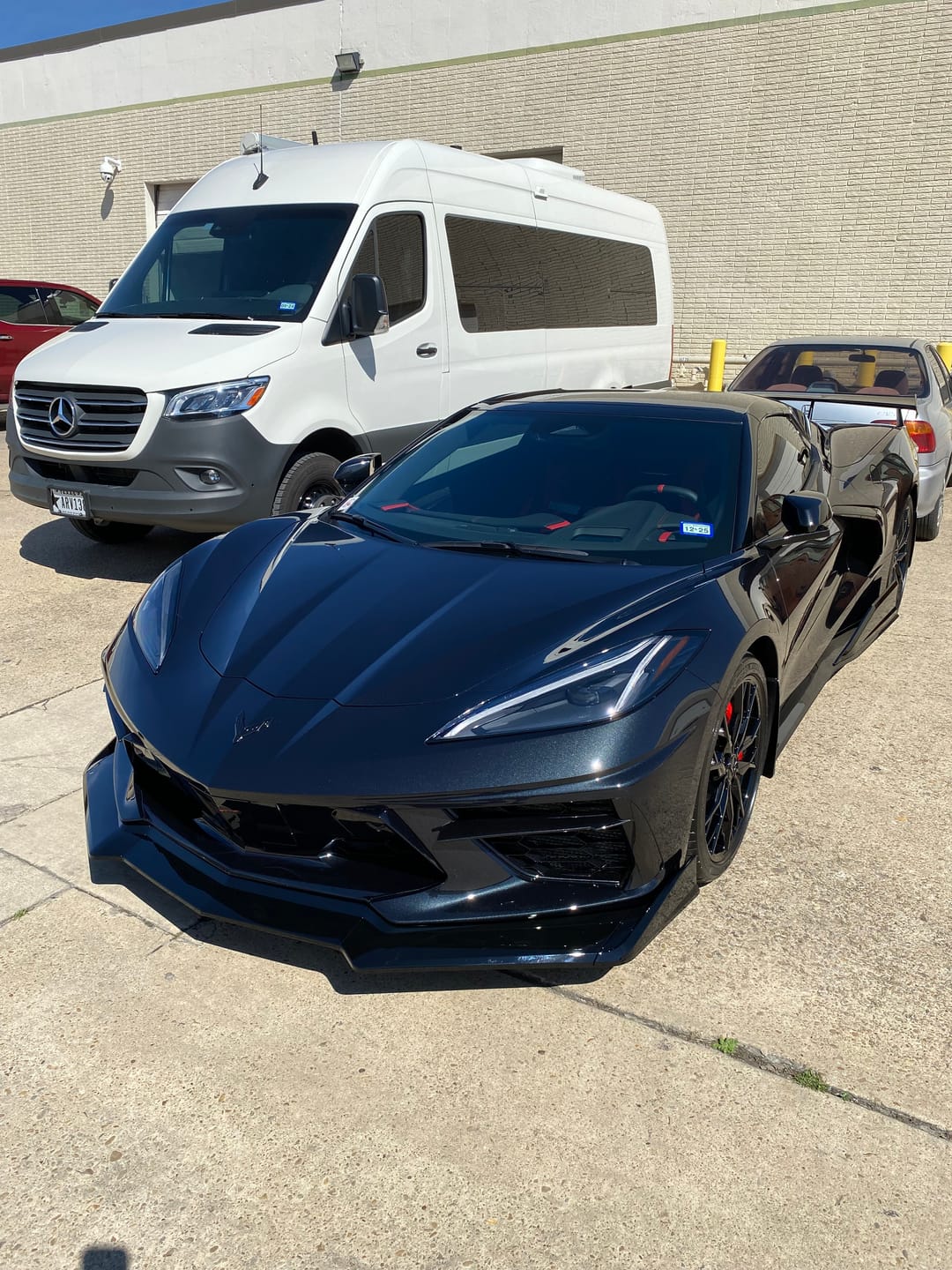 Customer photo review of Chevrolet Corvette C8 3VM Side Skirts Rocker Panels
