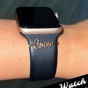 Customer photo review of Apple Watch Band Charms