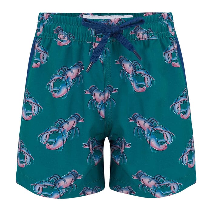 Customer photo review of Lobsters - Kid's Swim Shorts