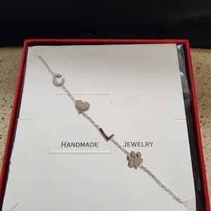 Customer photo review of Personalized Name Necklace