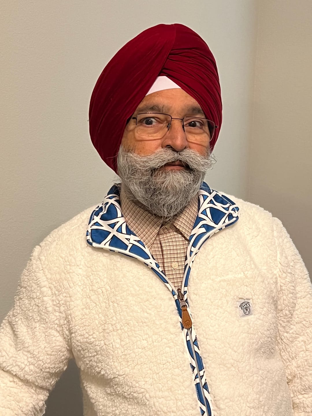 Customer photo review of Reversible Sherpa Full Zip