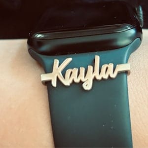 Customer photo review of Apple Watch Band Charms