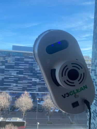 Customer photo review of Robot lave vitre V3CLEAN