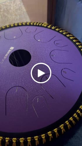 Customer video review of Sonodrum Zungentrommel - "Exclusive" - Handgefertigt - 38cm - 14 Zungen - C-Dur