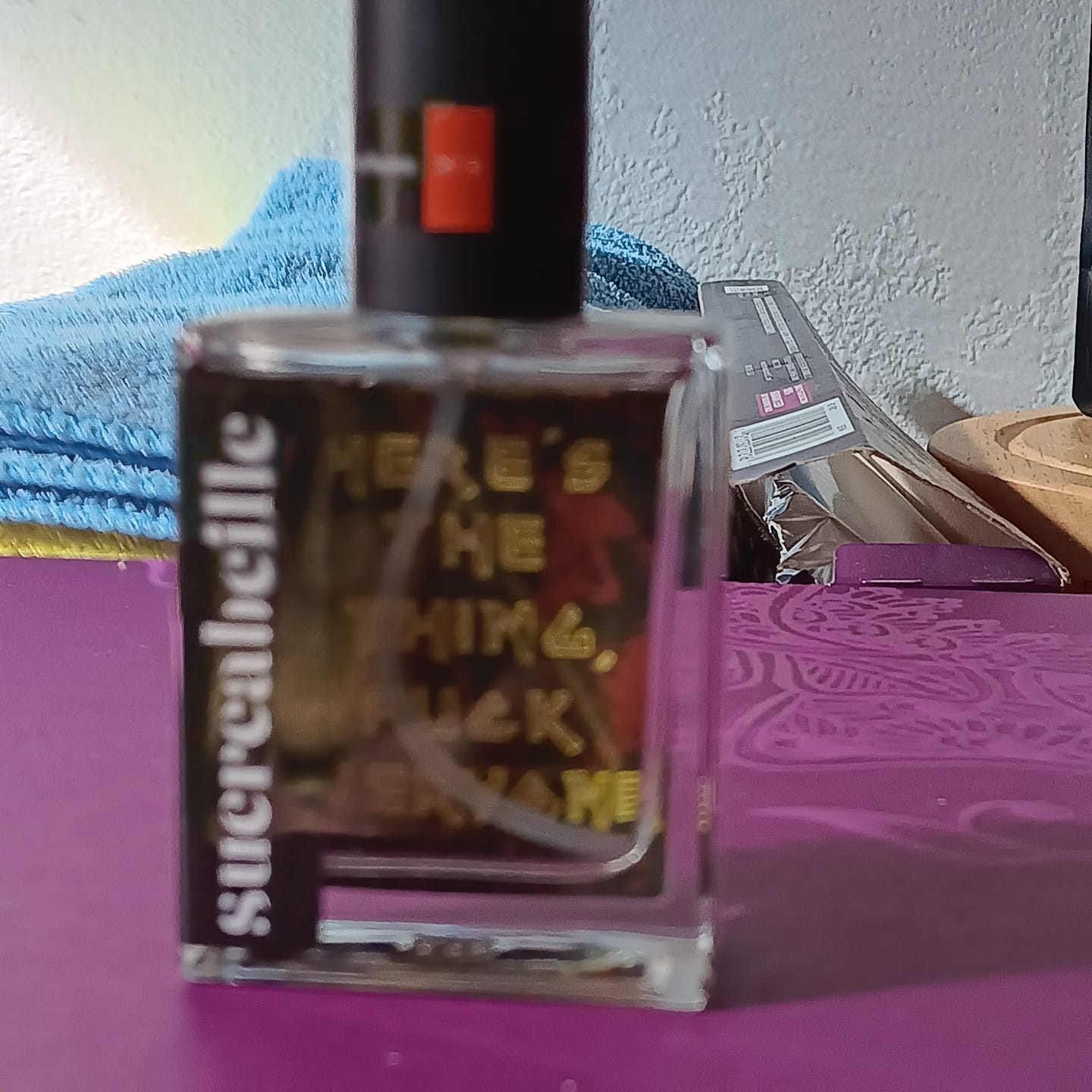 Customer photo review of Here's the Thing, Fuck Everyone