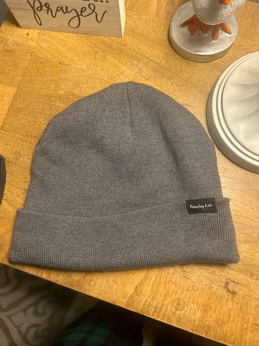Customer photo review of FaradayLabz™ Silver EMF Blocking Beanie