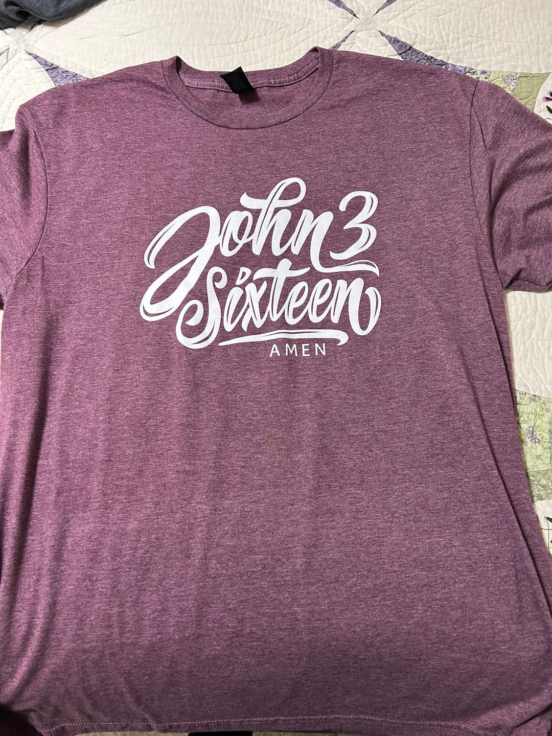 Customer photo review of Mystery Shirt