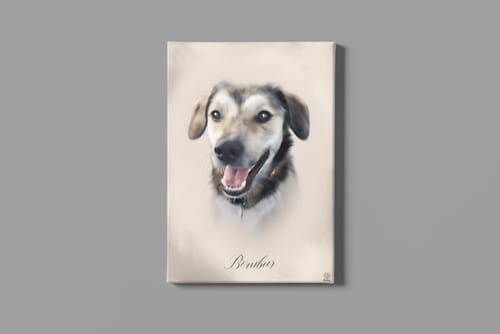 Customer photo review of Öl Pawtrait