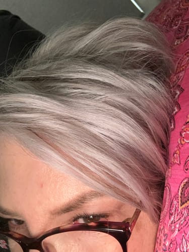 Customer photo review of Milkshake icy blonde duo lol