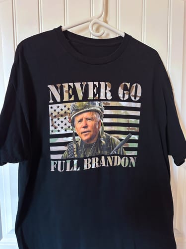 Customer photo review of Never Go Full Brandon