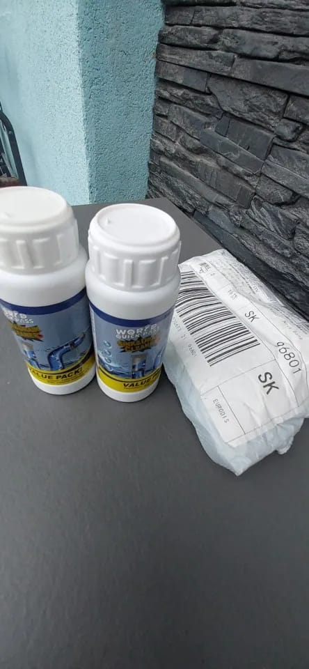 Customer photo review of Powerful Pipe Dredging Agent