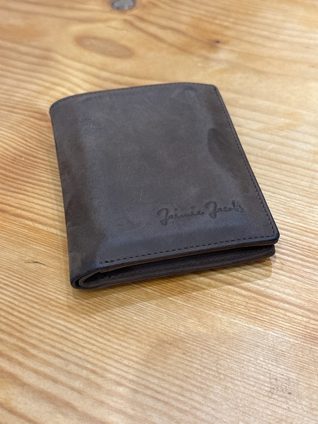 Customer photo review of Slimstar - slim wallet with small coin pocket