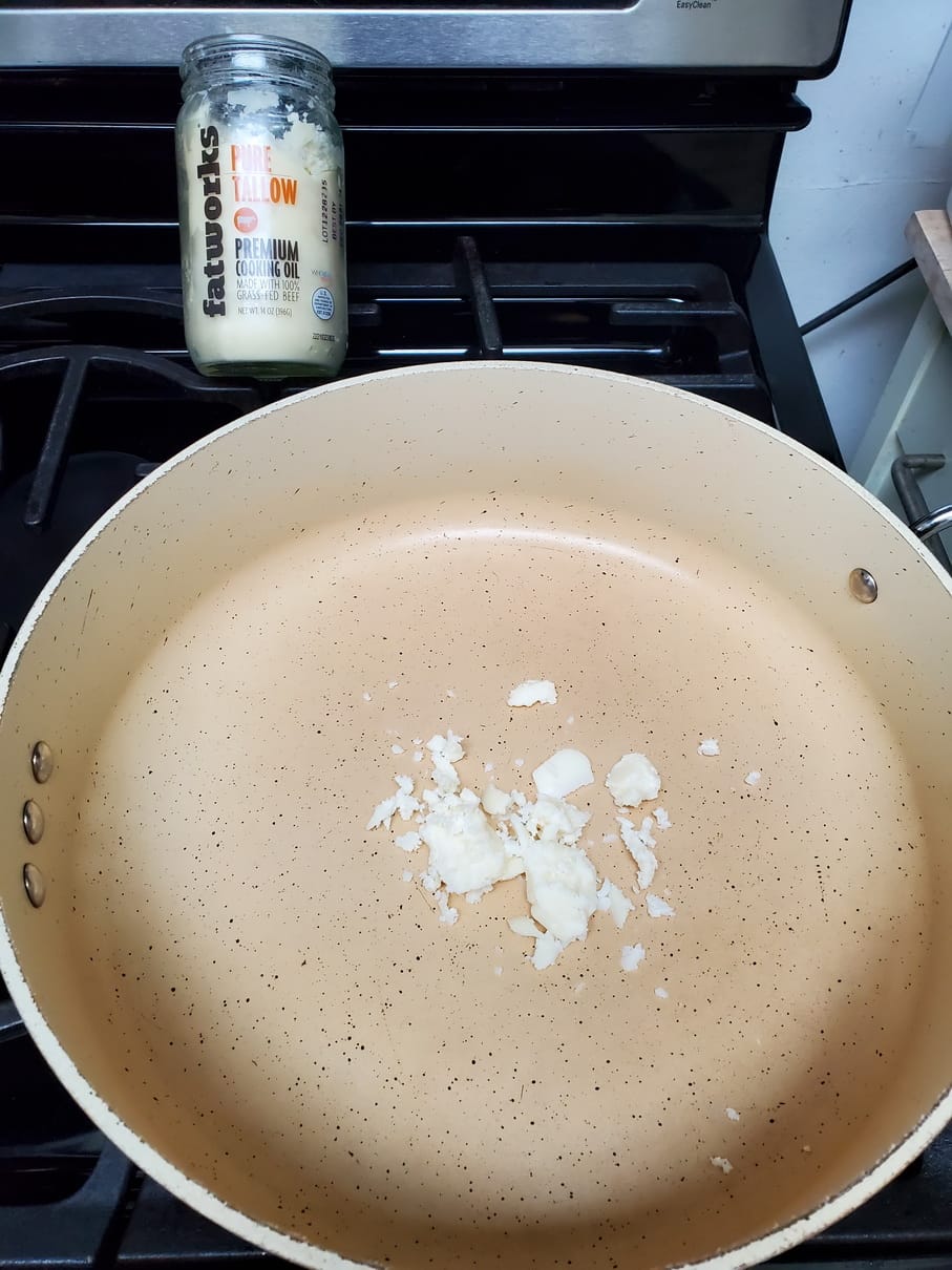 Customer photo review of Grass Fed Beef Tallow (14 oz)