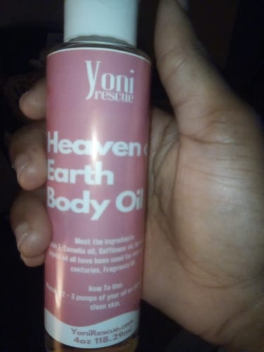 Customer photo review of Heaven on Earth - Body Oil - NEW Limited Edition