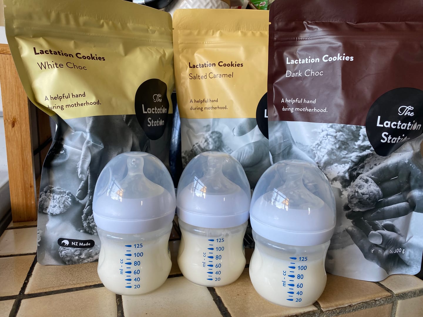 Customer photo review of White Choc Lactation Cookies