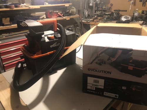 Customer photo review of Aspirateur 15L Evolution R15VAC pour déchets secs et humides