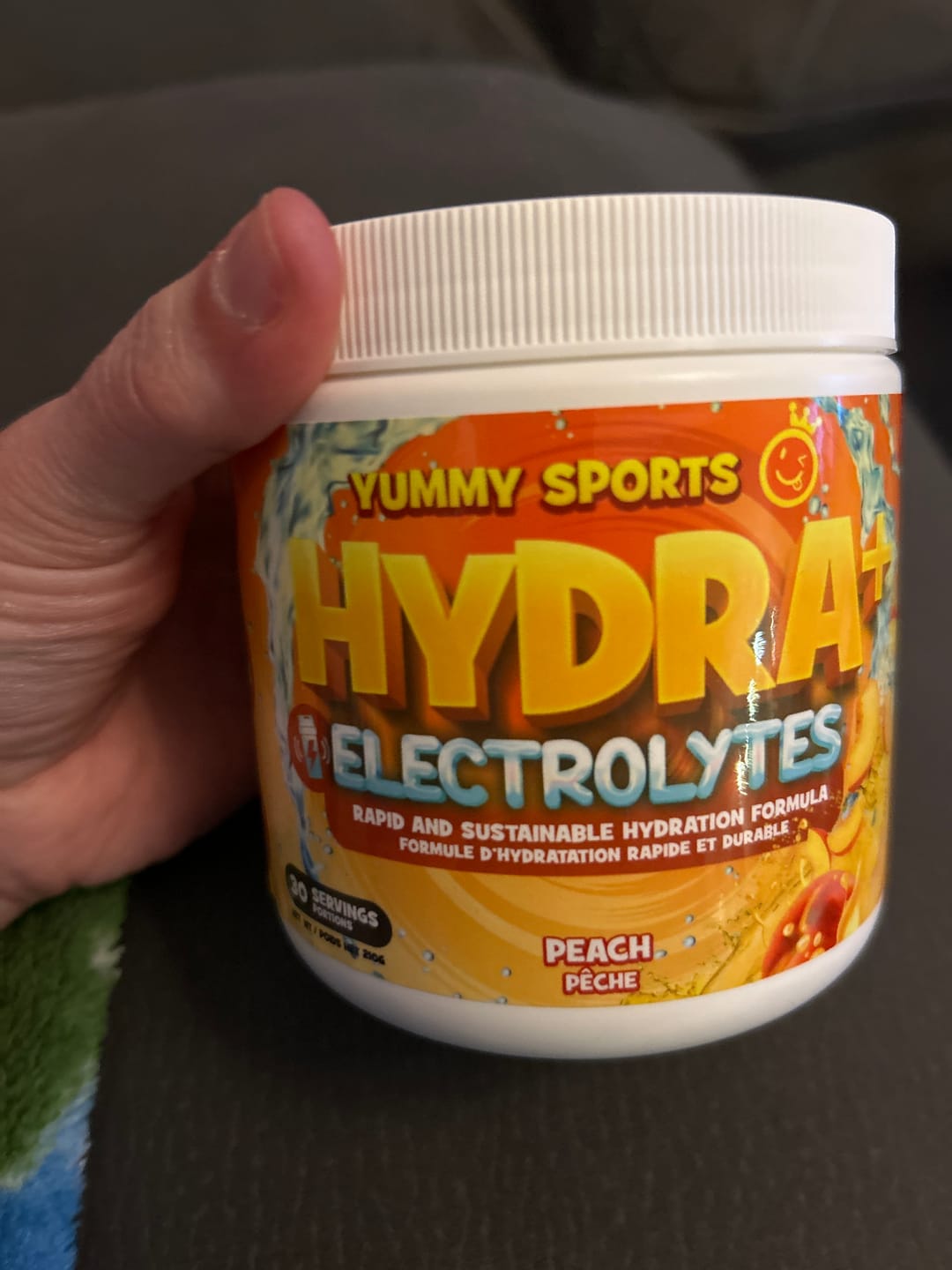 Customer photo review of Yummy Sports - Hydra+Électrolytes 210g
