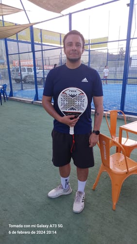 Customer photo review of Pala Padel Nox ML10 Pro Cup Luxury By Miguel Lamperti (360-375gr) 2024+Tarro de Pelotas+Overgrip+Funda