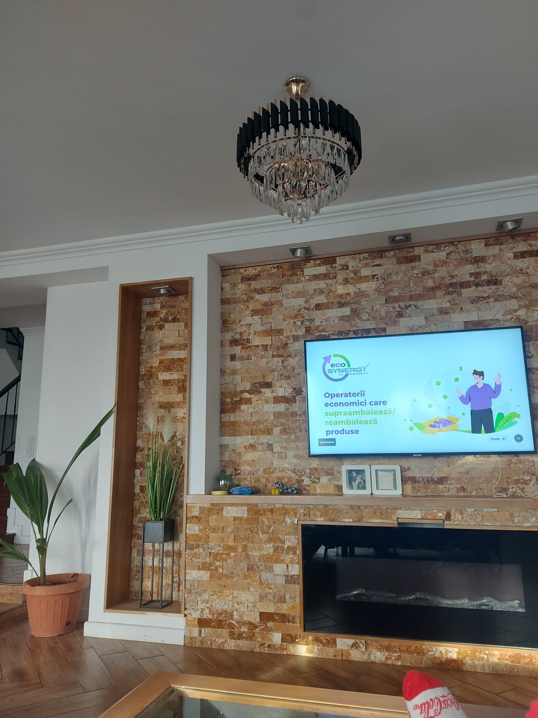 Customer photo review of Candelabru Cristal BLACK PANTHER 400mm
