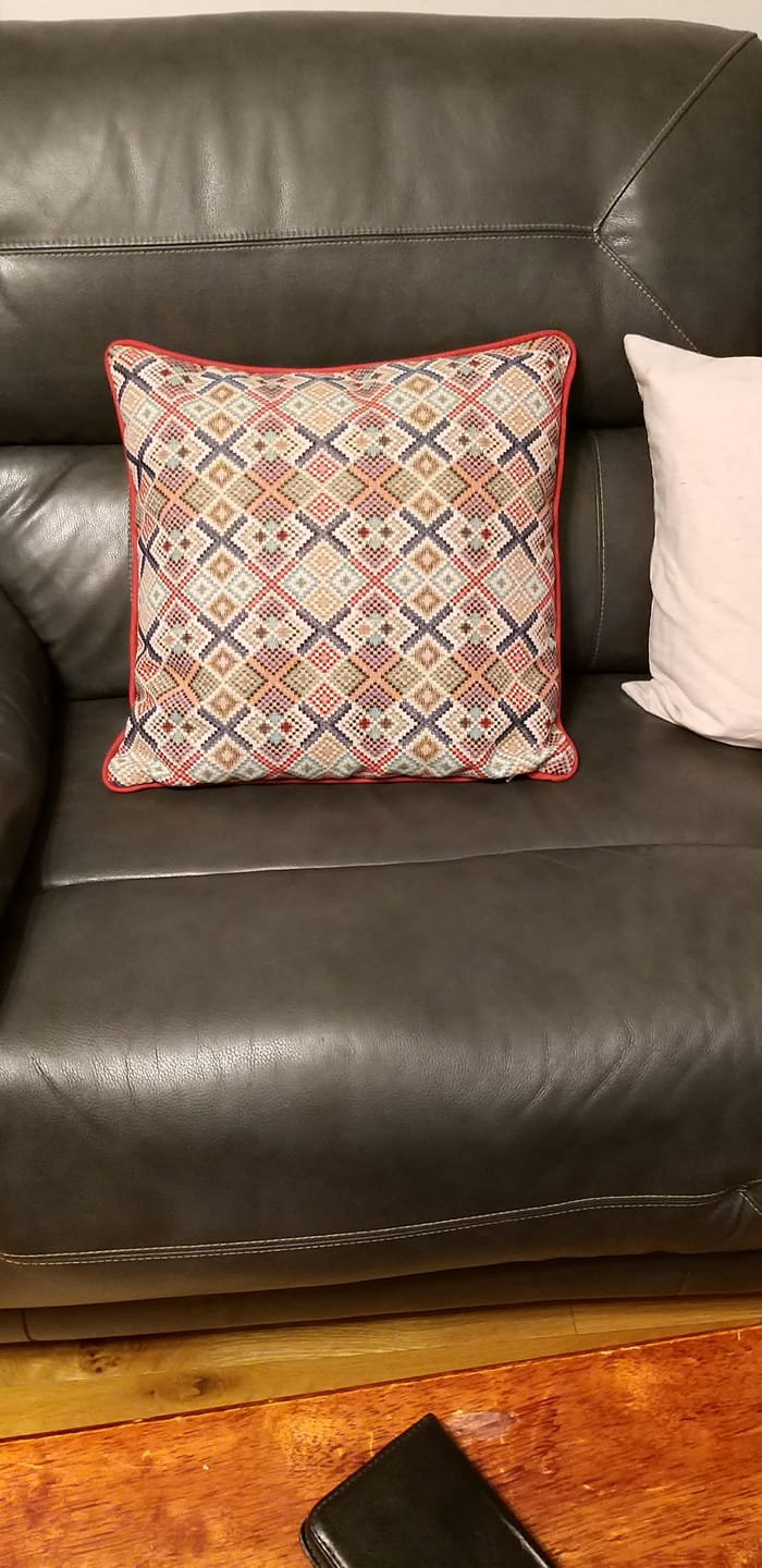 Customer photo review of Kilim Tapestry Fabric