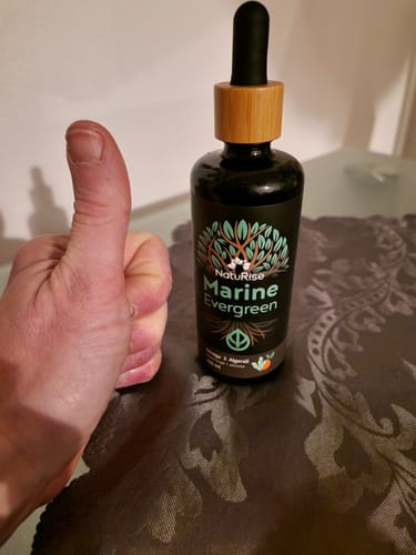 Customer photo review of Omega-3 Algenöl (100ml)