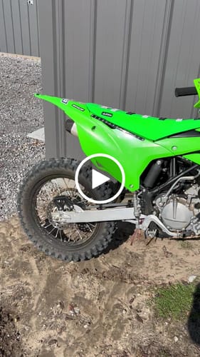 Customer video review of Custom Seat Cover: 14-'24 KX85/100/112