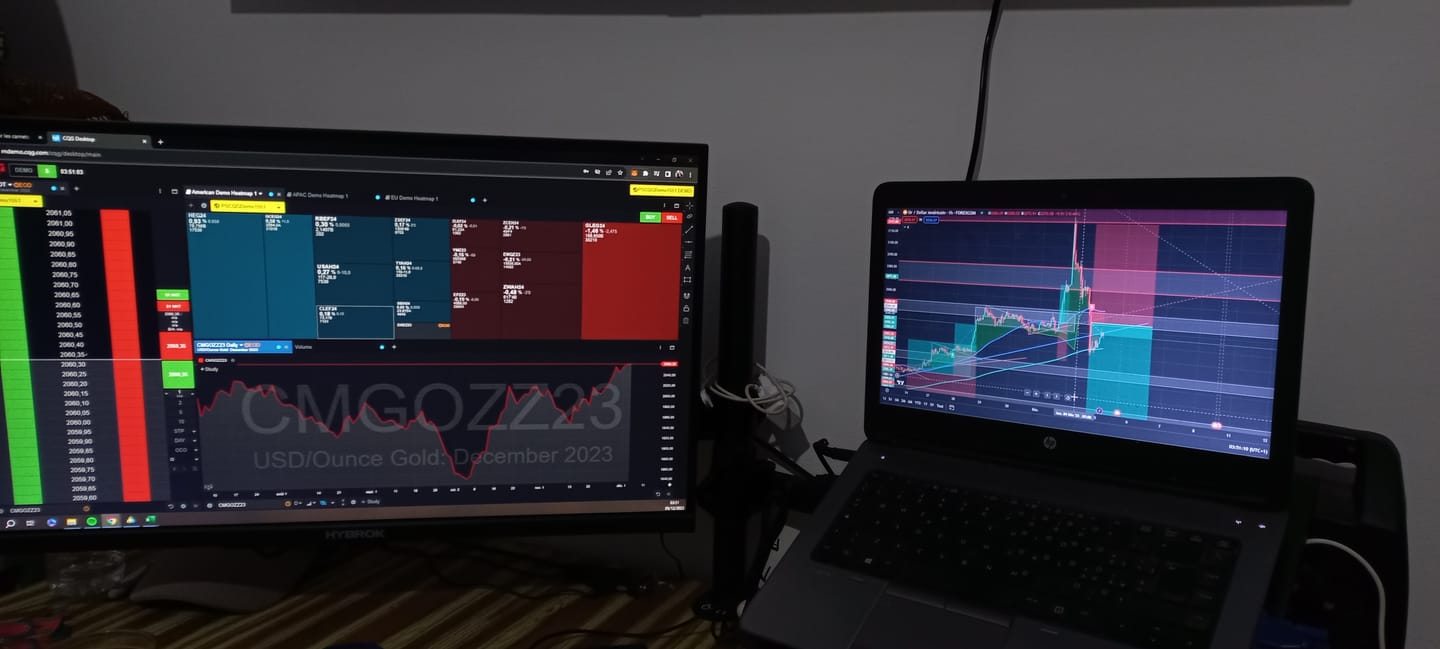 Customer photo review of Support de moniteur avec plateau inclinable OPE-1