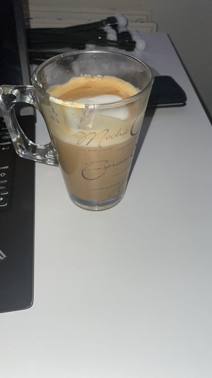 Customer photo review of Strong Dark Roast Espresso Coffee - Mambo Italiano