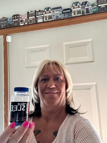 Customer photo review of True Sleep CBD