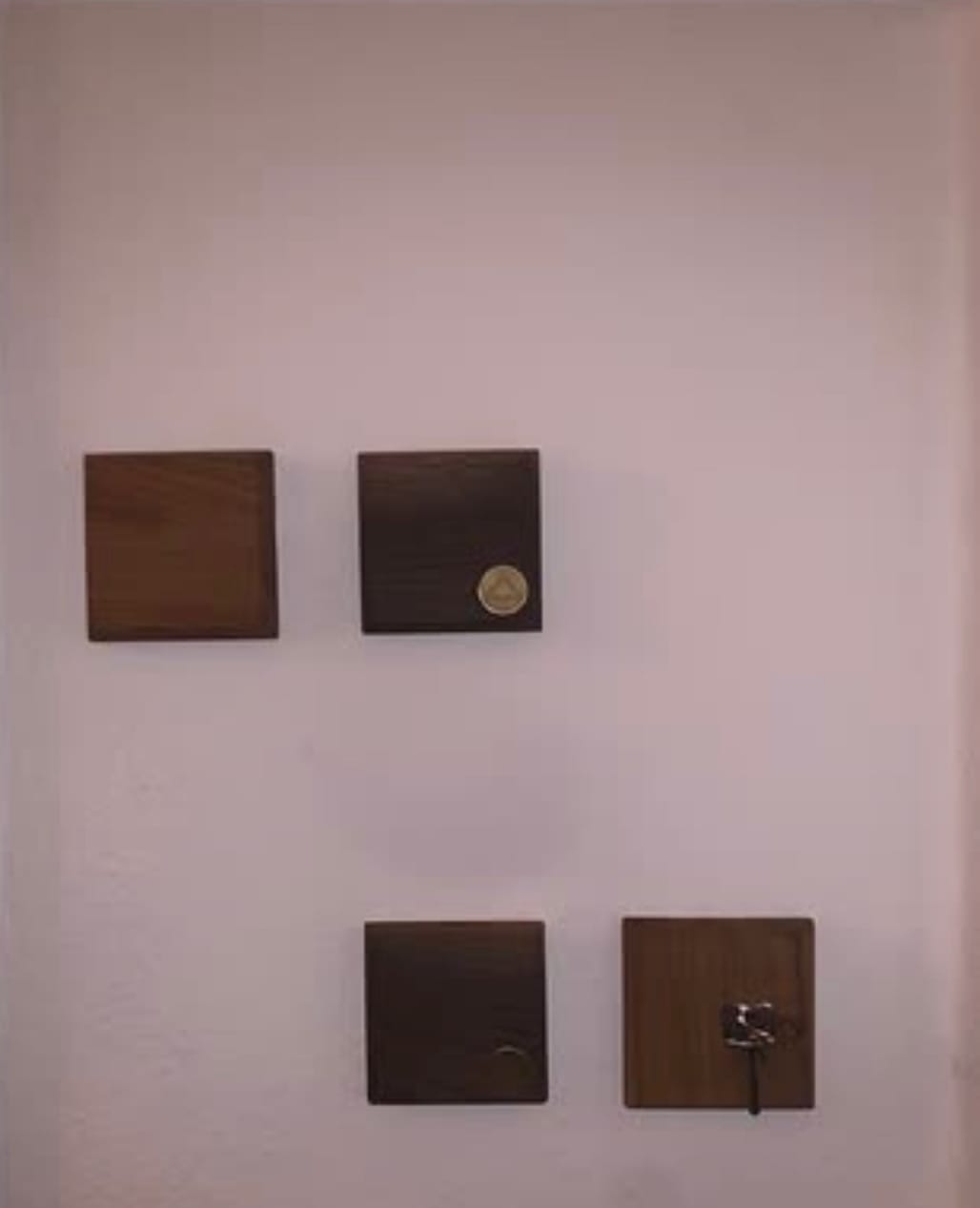 Customer photo review of Schlüsselbrett magnetisch – Ima | 4er Set