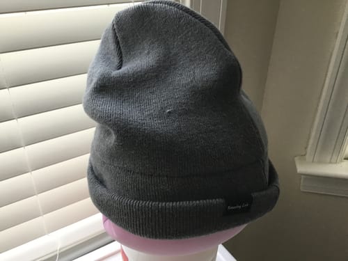 Customer photo review of FaradayLabz™ Silver EMF Blocking Beanie