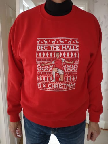 Customer photo review of Dec The Halls - Sweater