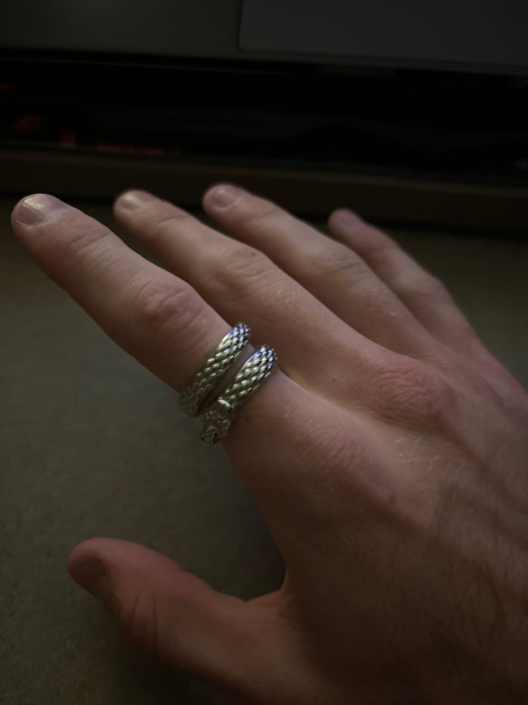 Customer photo review of UPGRADED SLIME RING