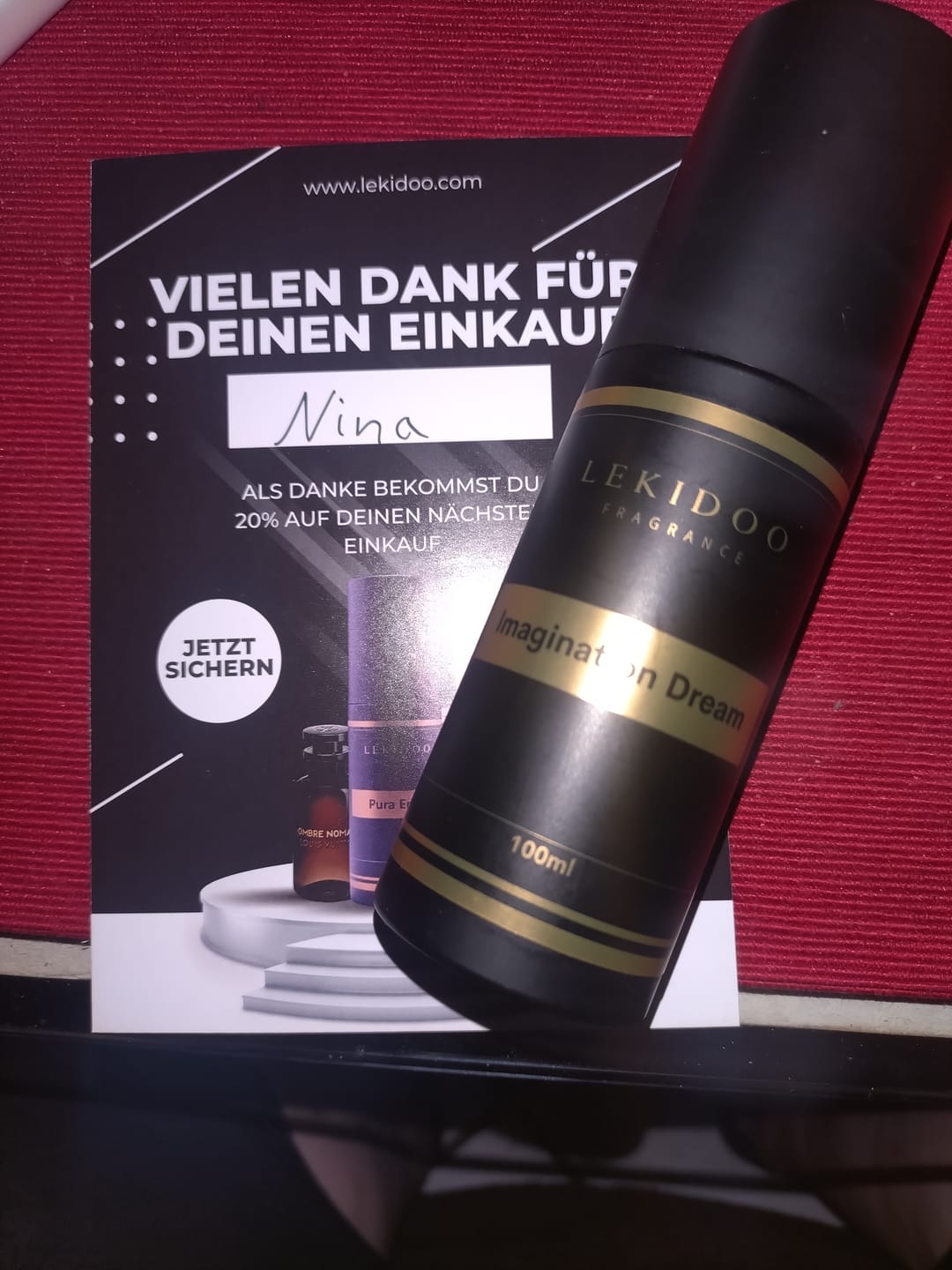 Customer photo review of Imagination Dream Autoparfüm
