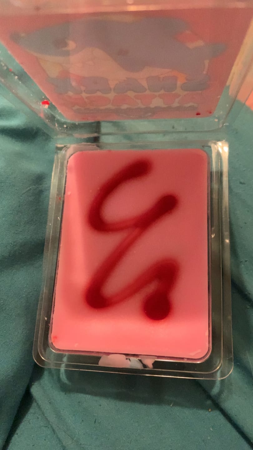 Customer photo review of Shark Attack Wax Melts