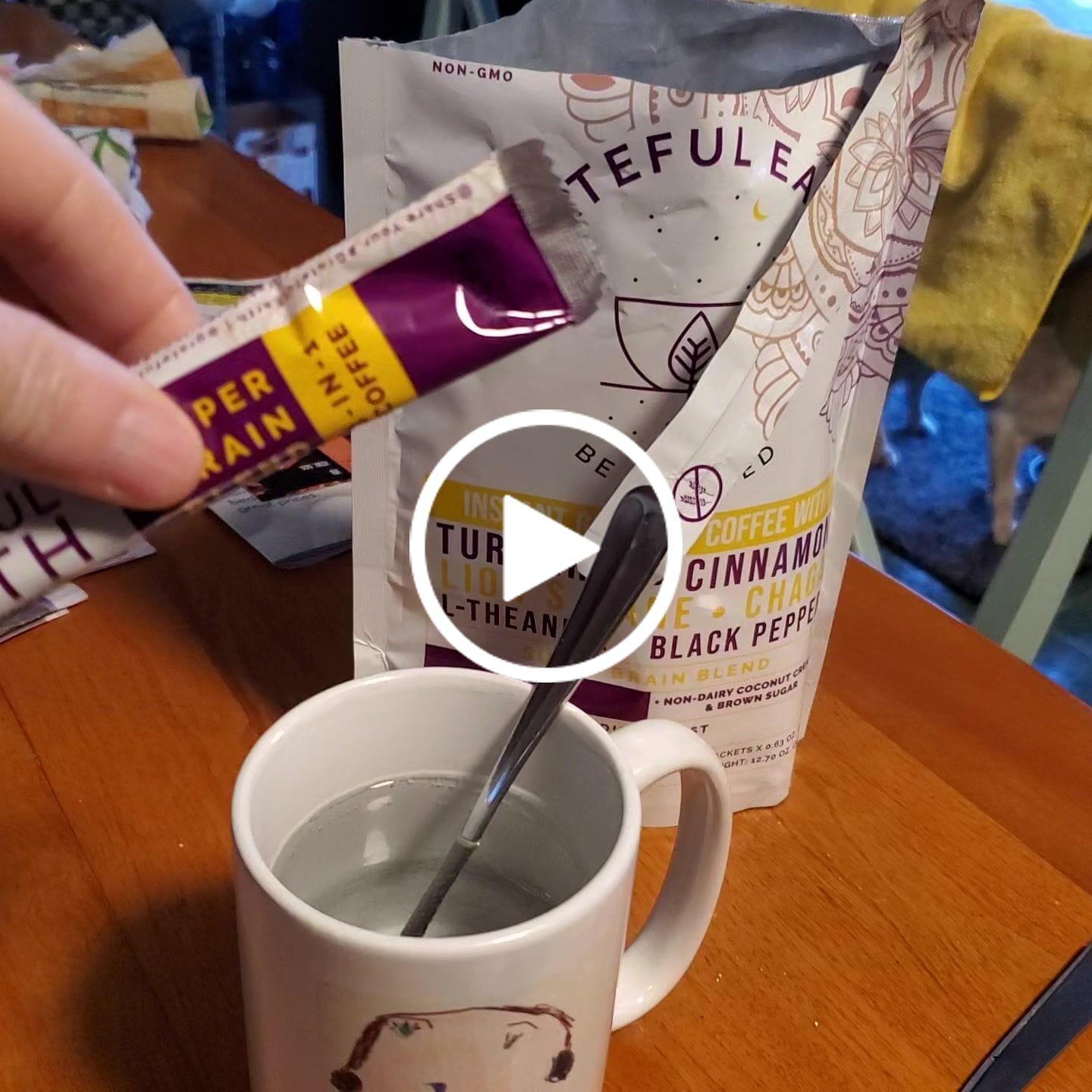 Customer video review of BUNDLE | Two Super Brain Coffees | 3-in-1 | Medium Roast | 6 Nootropics