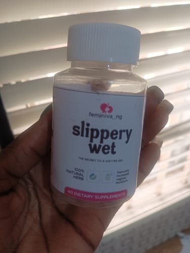 Customer photo review of SLIPPERY WET