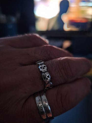 Customer photo review of Skulls Band